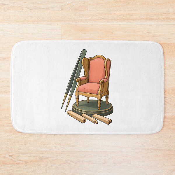 Item preview, Dollhouse Miniature Chair Maker Emblem designed and sold by Philippa Shop.