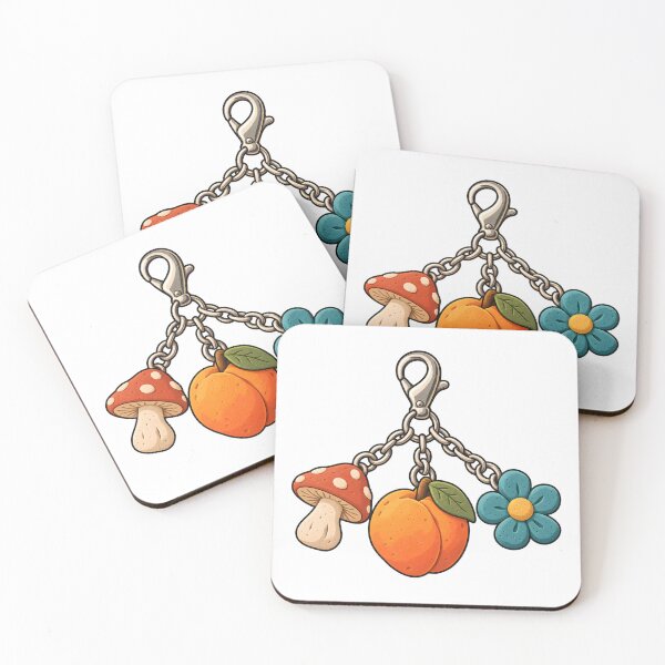 Item preview, Handmade Clay Bag Charms Trio designed and sold by Philippa Shop.