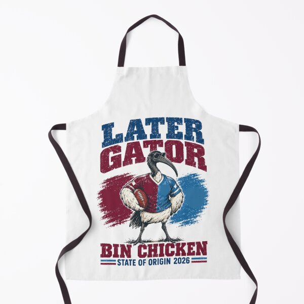 Item preview, Later Gator Bin Chicken Rugby League Footy designed and sold by Yellowriversss.
