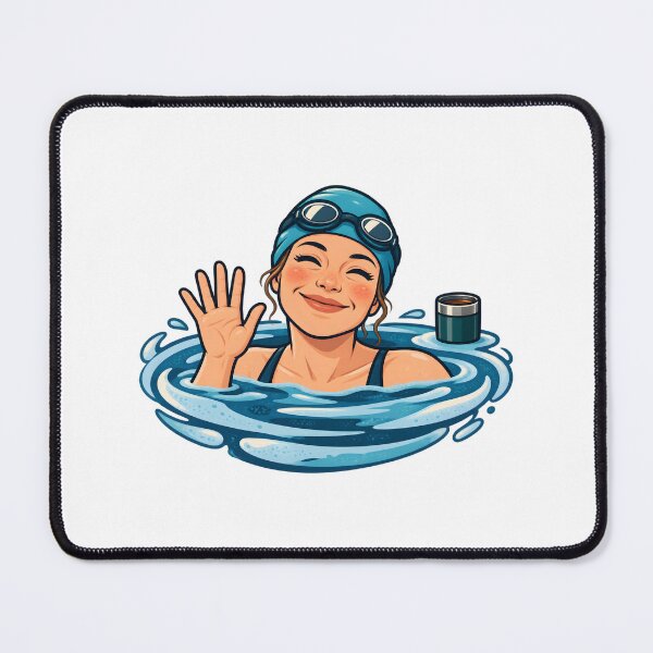 Item preview, Cold Water Swimming Happy Dip designed and sold by Philippa Shop.