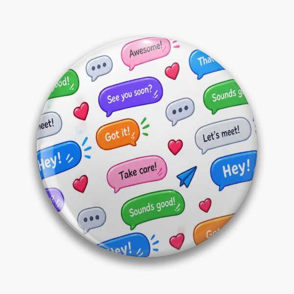 Item preview, Colorful chat message pattern designed and sold by urbanshop7.