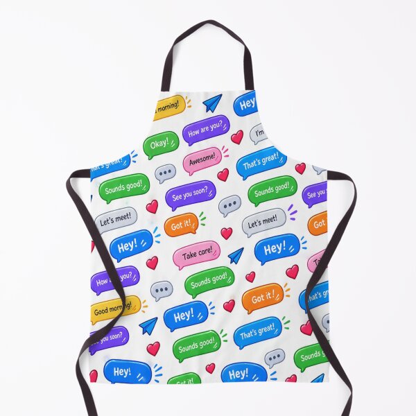 Aperçu de l'œuvre Motif coloré pour les messages de chat créée et vendue par urbanshop7.
