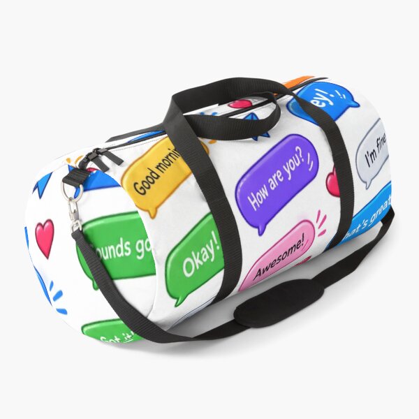 Item preview, Colorful chat message pattern designed and sold by urbanshop7.