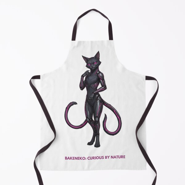 Item preview, Cyber Bakeneko: Curious by Nature designed and sold by CalmFrameArt.
