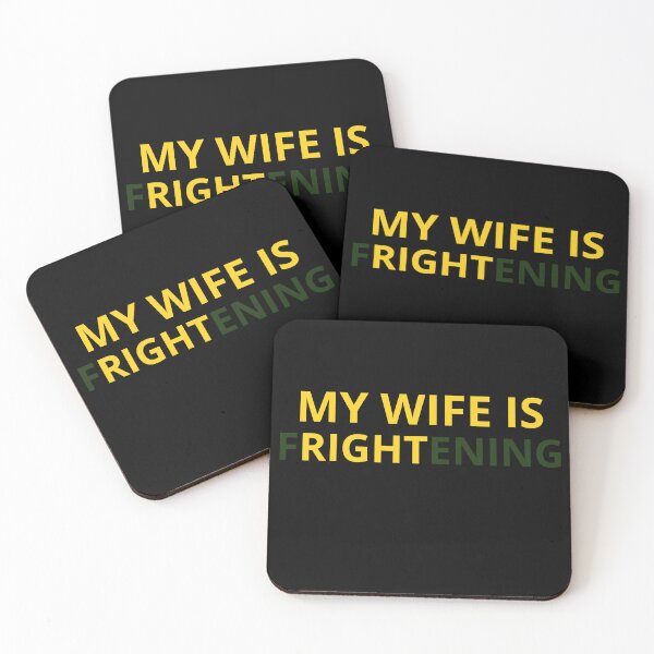 Item preview, My Wife Is Right Funny Wordplay Graphic Quote designed and sold by axiksa10.