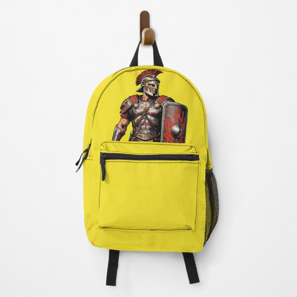 Item preview, Virtus Ancient Roman Centurion Scutum Yellow Pop Art designed and sold by WildArtIT.