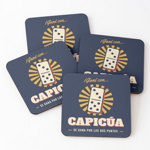 Item preview, Capicúa – Retro Latino Dominoes, You Win by Playing Both Ends designed and sold by Tranque-club.