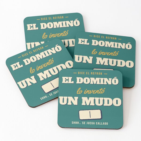 Item preview, Dominoes Was Invented by a Mute Man – Retro Dominoes Saying designed and sold by Tranque-club.