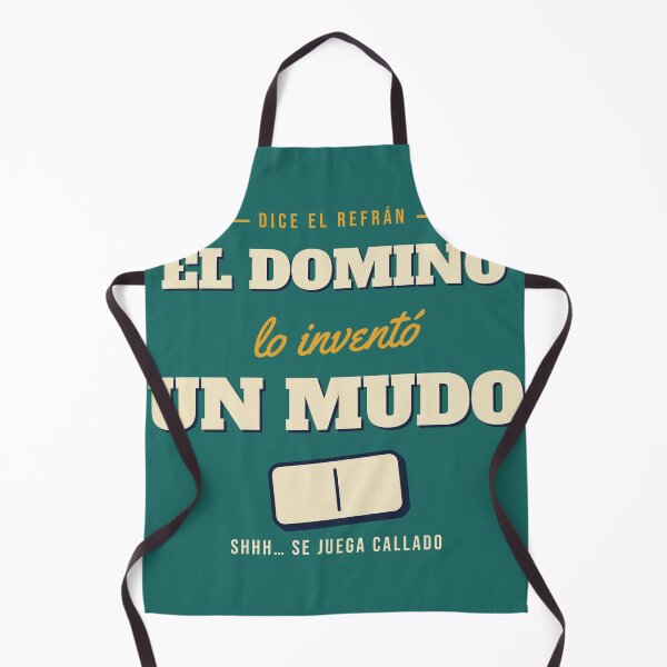 Item preview, Dominoes Was Invented by a Mute Man – Retro Dominoes Saying designed and sold by Tranque-club.