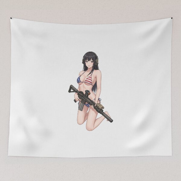 Item preview, American Gun Girl by RAWLIFEGRAPHIC designed and sold by RAWLIFEGRAPHIC.