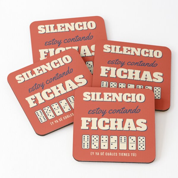Item preview, Silence, I'm Counting Dominoes – Fun Dominoes designed and sold by Tranque-club.
