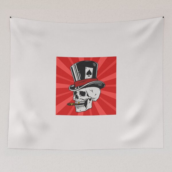 Item preview, Skull Poker Player designed and sold by FanFest.