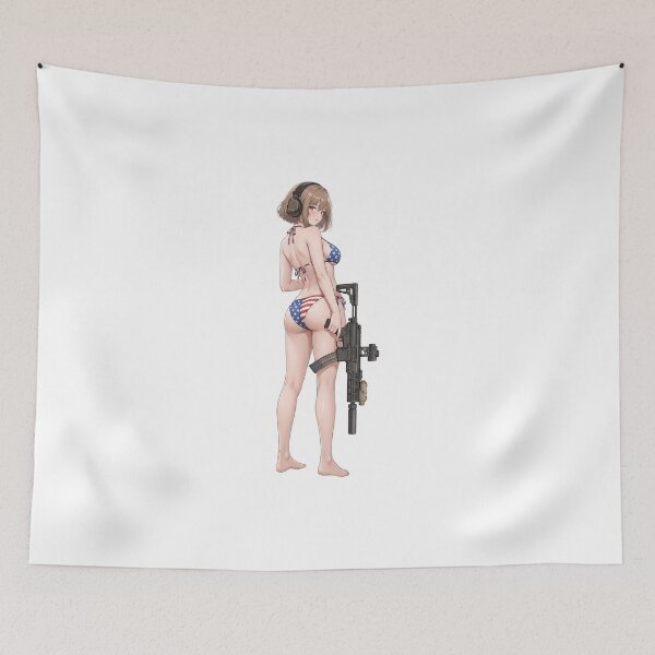 Item preview, American Gun Girl by RAWLIFEGRAPHIC designed and sold by RAWLIFEGRAPHIC.