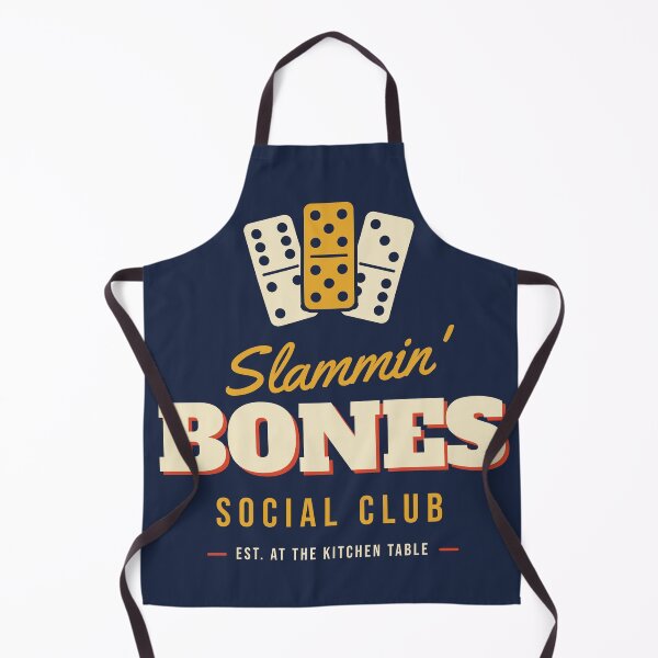 Item preview, Slammin' Bones Social Club – Retro Domino Player Gift designed and sold by Tranque-club.