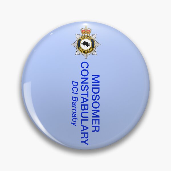Item preview, PATTERN Midsomer Constabulary DCI Barnaby (on Lt. Blue) designed and sold by PawsitiveMum3.