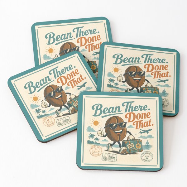 Item preview, Bean There. Done That. designed and sold by Kathy Kuczek.