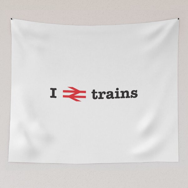 Item preview, I Love Trains BR designed and sold by DesignByMH.