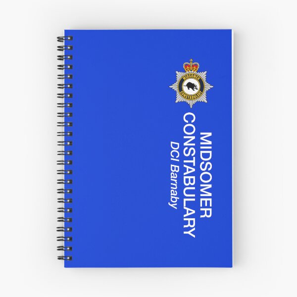 Item preview, Midsomer Constabulary DCI Barnaby (on Royal Blue) designed and sold by PawsitiveMum3.