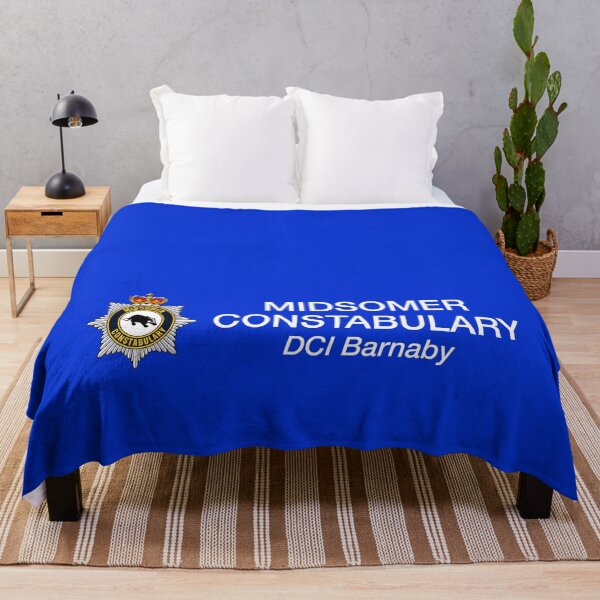 Item preview, Midsomer Constabulary DCI Barnaby (on Royal Blue) designed and sold by PawsitiveMum3.