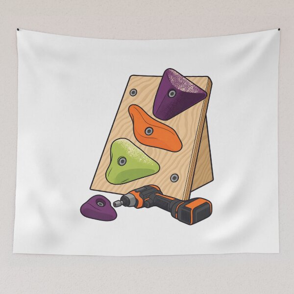 Item preview, Routesetter Climbing Hold Sequence Studio Art designed and sold by Philippa Shop.
