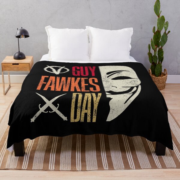 Item preview, GUY FAWKES DAY | BONFIRE NIGHT | I CAME I SAW I CONQUERED | RED | Remember The Fifth Of November designed and sold by justypun.