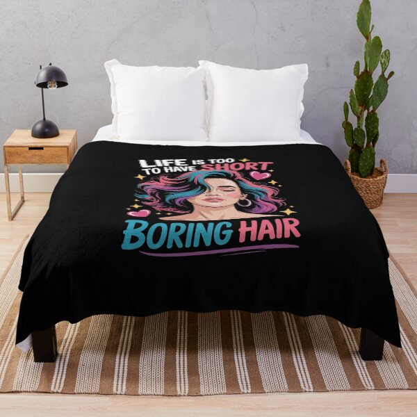 Item preview, Life Is Too Short To Have Boring Hair designed and sold by jkrphoto.