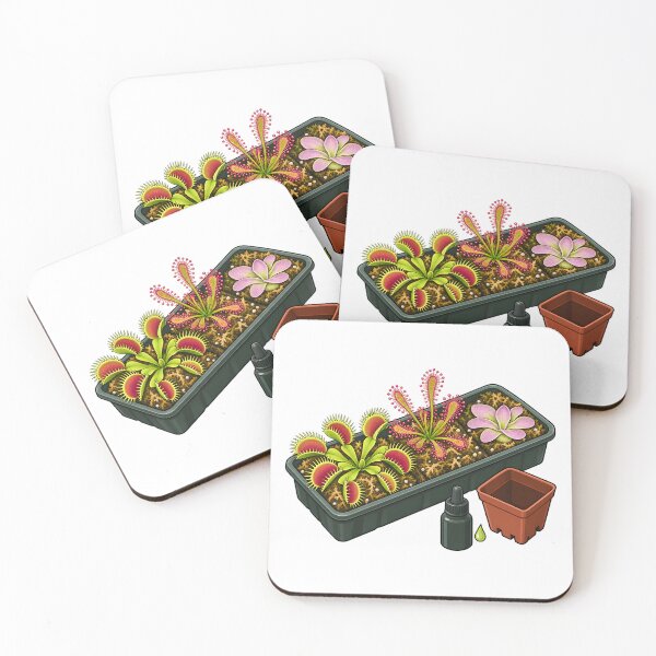 Item preview, Carnivorous Plant Grower Bog Tray Illustration designed and sold by Philippa Shop.
