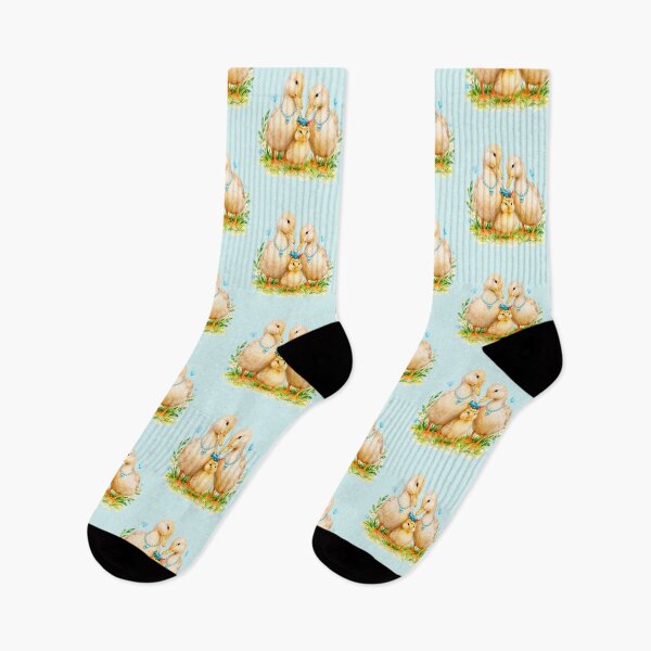 Item preview, Sweet Duck Family With Plane In Flower Garden designed and sold by the artedivino.