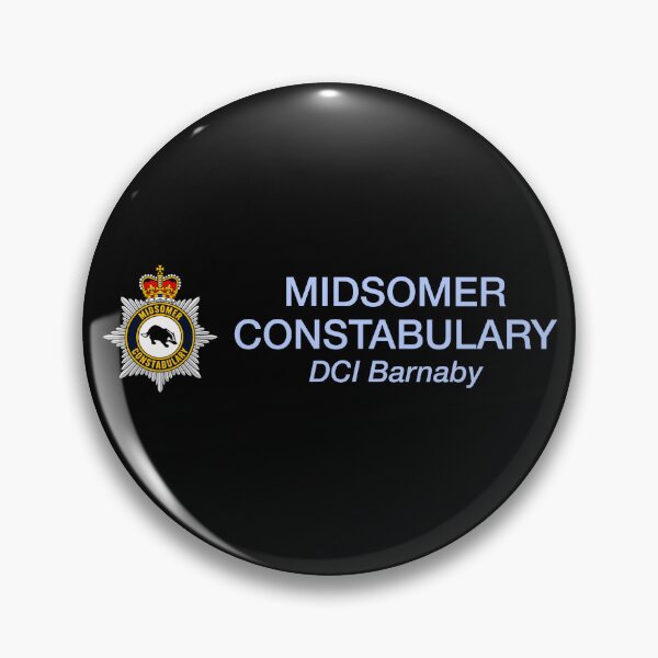 Item preview, Midsomer Constabulary DCI Barnaby (on Black) designed and sold by PawsitiveMum3.