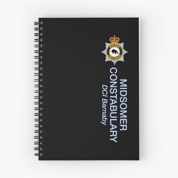 Item preview, Midsomer Constabulary DCI Barnaby (on Black) designed and sold by PawsitiveMum3.