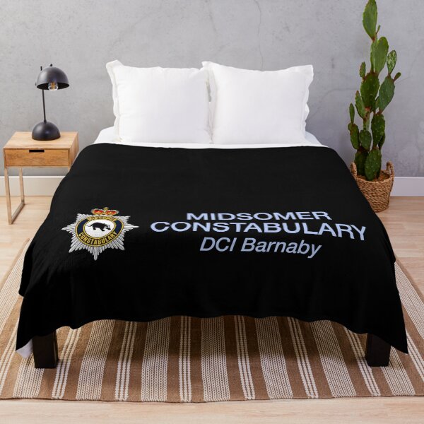 Item preview, Midsomer Constabulary DCI Barnaby (on Black) designed and sold by PawsitiveMum3.