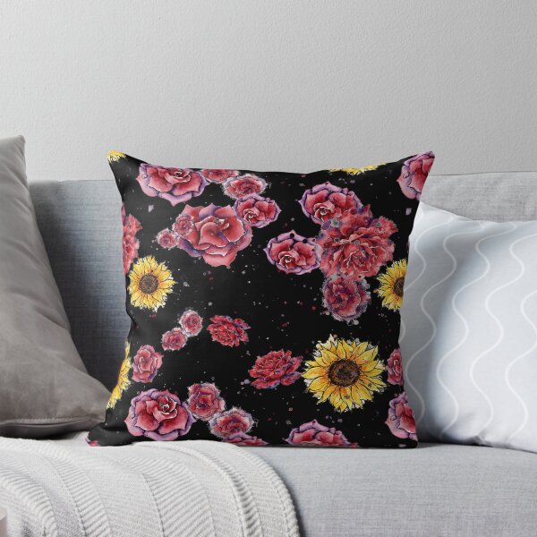 Item preview, Watercolor Flower Garden Seamless Pattern designed and sold by SunflowerPower22.