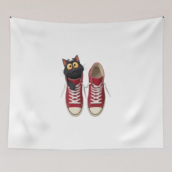 Item preview, shoemaker cat designed and sold by GraphicStyleX.
