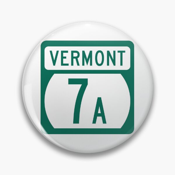 Item preview, Vermont Route 7A – Shires of Vermont Scenic Byway – Historic Vintage Highway Road Sign designed and sold by NewNomads.
