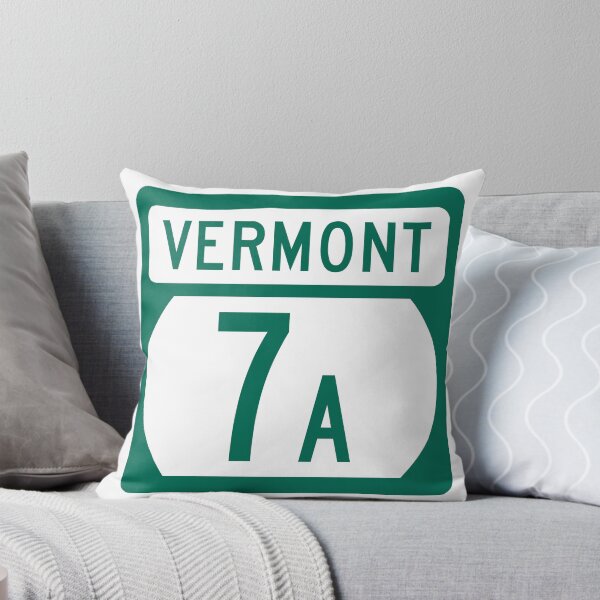 Item preview, Vermont Route 7A – Shires of Vermont Scenic Byway – Historic Vintage Highway Road Sign designed and sold by NewNomads.