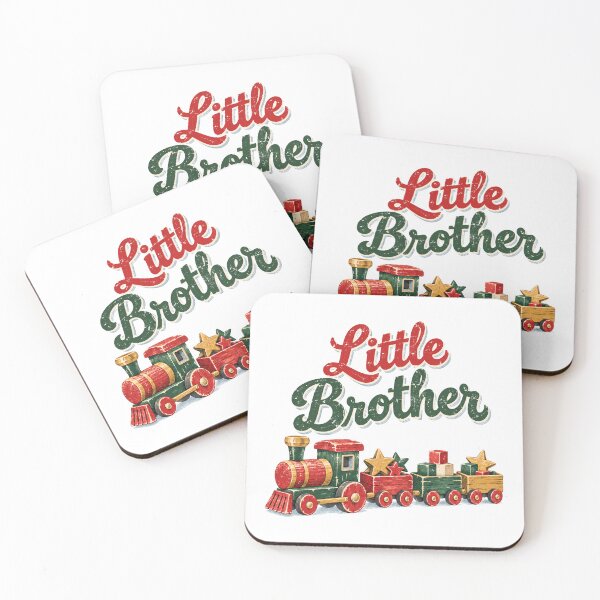 Item preview, Little Brother Vintage Christmas Toy Train designed and sold by Watercolorsart.