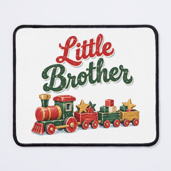 Item preview, Little Brother Vintage Christmas Toy Train designed and sold by Watercolorsart.