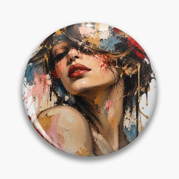 Item preview, Colorful Abstract Woman – Vibrant Expression designed and sold by ZYVARENNE.