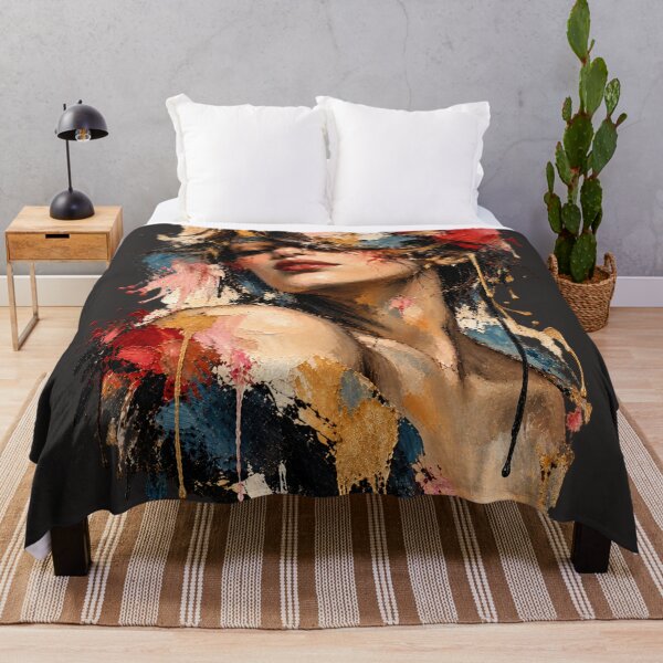 Item preview, Colorful Abstract Woman – Vibrant Expression designed and sold by ZYVARENNE.