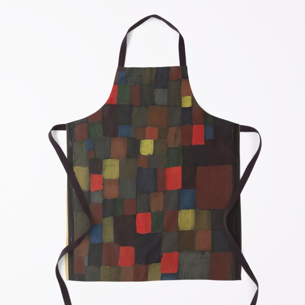 Item preview, Paul Klee - Abstract Colour Harmony In Squares With Vermillion Accents 1924 designed and sold by lanaverera.