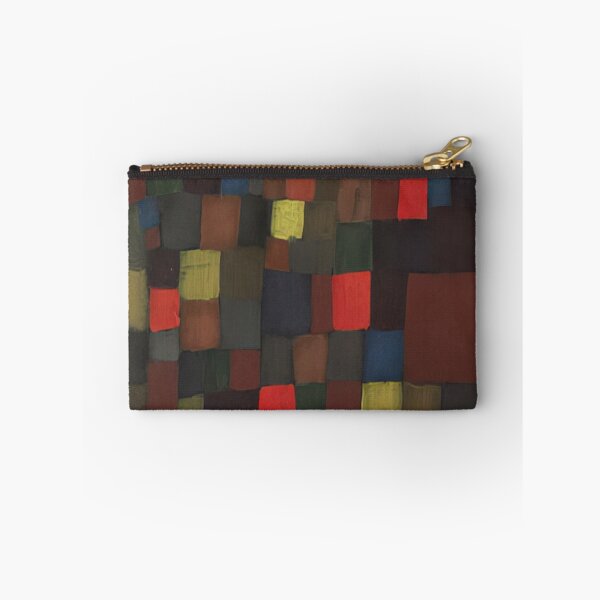 Item preview, Paul Klee - Abstract Colour Harmony In Squares With Vermillion Accents 1924 designed and sold by lanaverera.