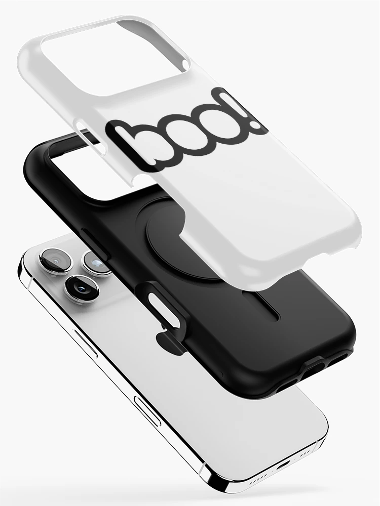 Thumbnail 2 of 4, iPhone Case, Boo Halloween Sticker Simple Sticker Design designed and sold by Rolographics1.