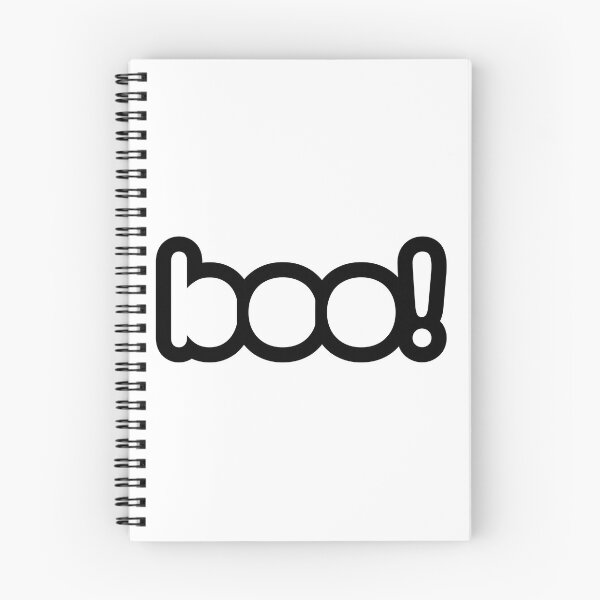 Item preview, Boo Halloween Sticker Simple Sticker Design  designed and sold by Rolographics1.