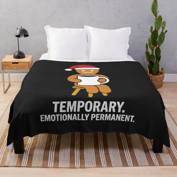 Item preview, Temporary Emotionally Permanent designed and sold by SplashTastic.