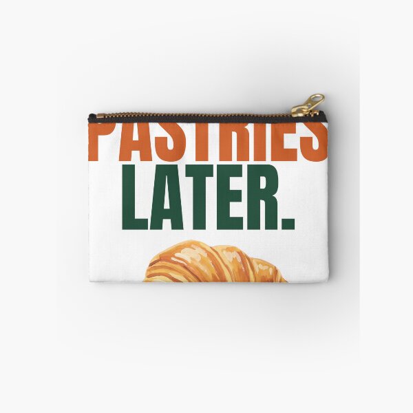 Item preview, Run Now Pastries Later Croissant Runner designed and sold by Moti Vaknin.