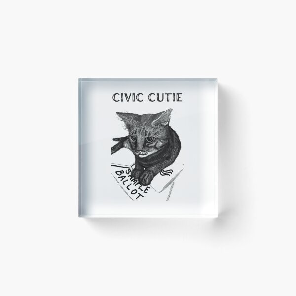 Item preview, Civic Cutie designed and sold by Felt Cute Handcrafts.