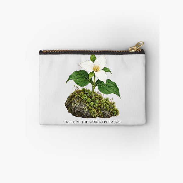 Item preview, The Spring Ephemeral - White Trillium Garden designed and sold by SusanSweetArt.