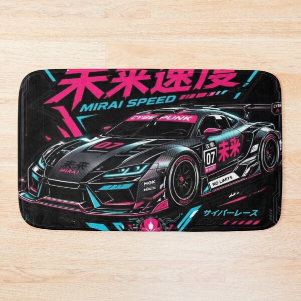 Item preview, Mirai Speed Cyberpunk Futuristic Racing Car designed and sold by JMAVILA ART.