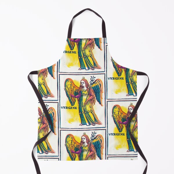 Item preview, Virgo Zodiac Winged Maiden Vintage Risograph designed and sold by Fani*.