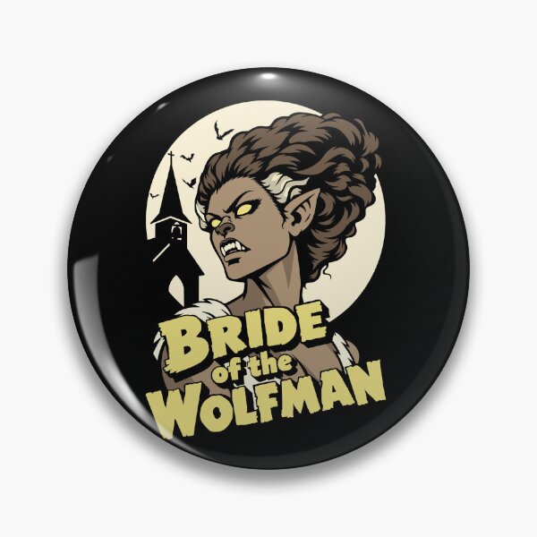 Item preview, Bride of the Wolfman designed and sold by RetroFearFinds.
